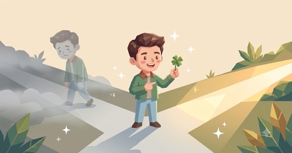 覺得自己運氣好，運氣就真的會變好？反事實思考