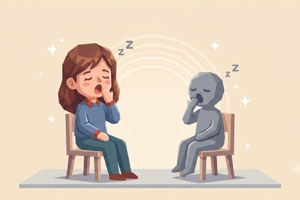 打哈欠為什麼會傳染？鏡像神經元與同理心