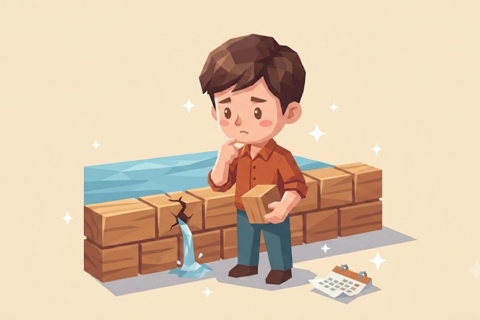 破戒一次就整組放棄？破堤效應：計畫失敗的真正原因