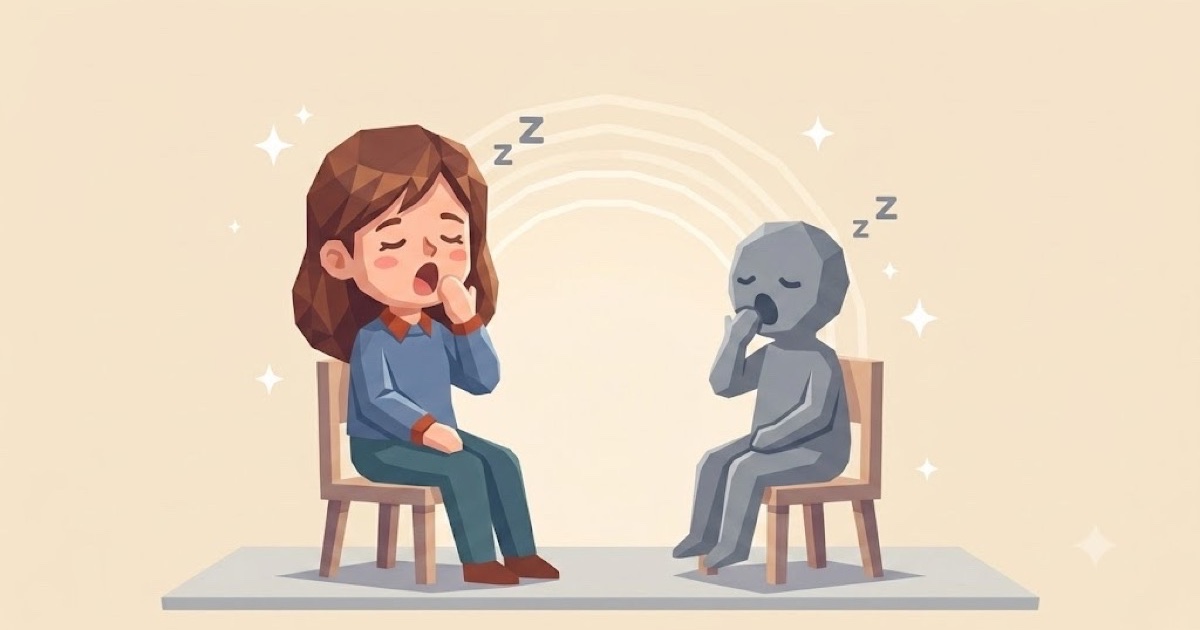 打哈欠為什麼會傳染？鏡像神經元與同理心