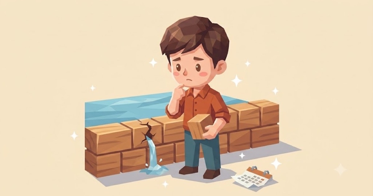 破戒一次，就整組放棄？破堤效應
