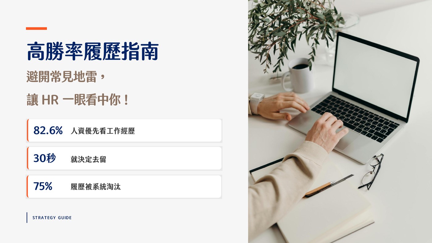 高勝率履歷指南封面